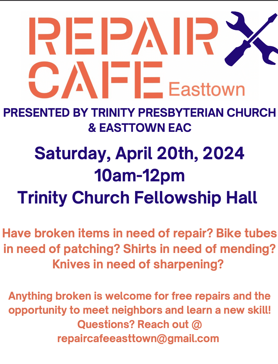 Repair Cafe 2024APR